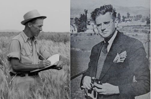 "The Wizard and the Prophet" looks at the world’s most threatening challenges through the eyes of scientists Norman Borlaug (left) and William Vogt. (Photos: CIMMYT, AICBC)