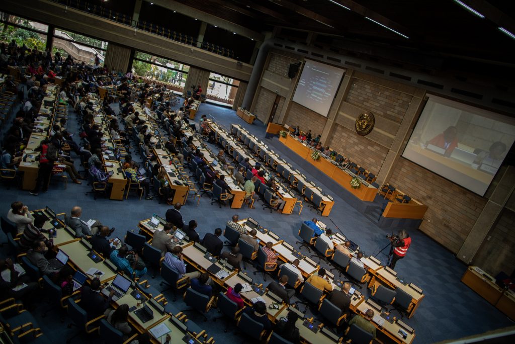 Voices of the Landscape Plenary at the GLF Nairobi 2018. (Photo: Global Landscapes Forum)