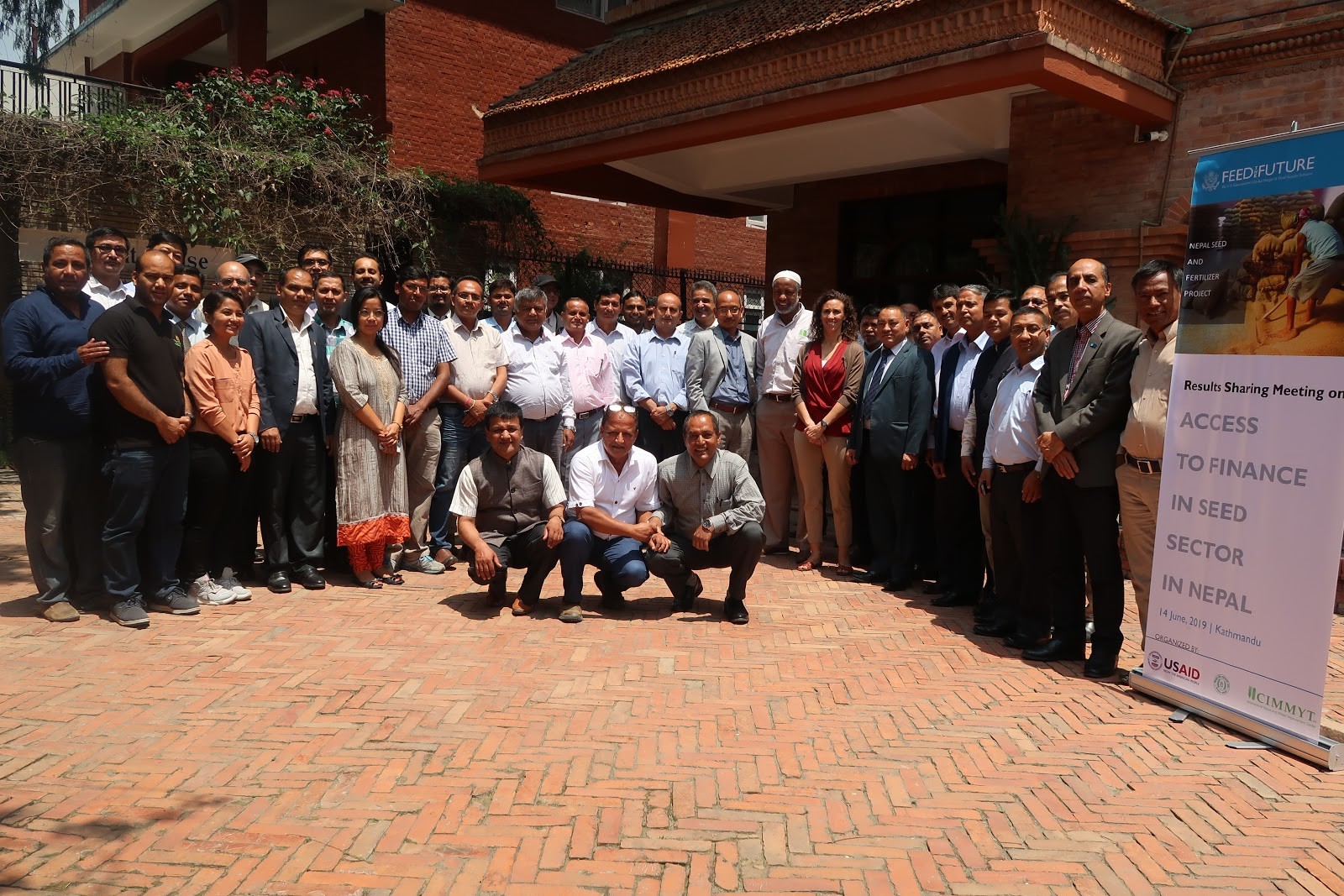 Participants of the results sharing meeting on Access to Finance in Seed Sector in Nepal. (Photo: Bandana Pradhan/CIMMYT)