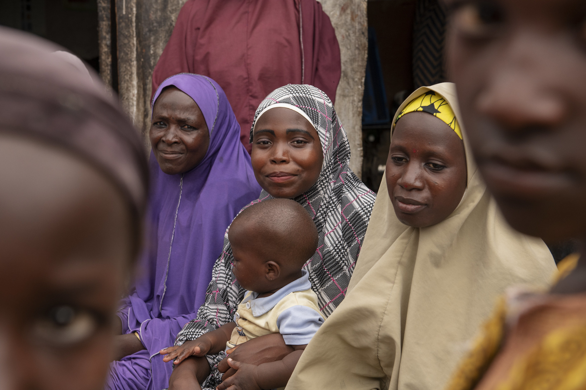 Members of a women's group in Nigeria. (Photo: C. de Bode/CGIAR)
