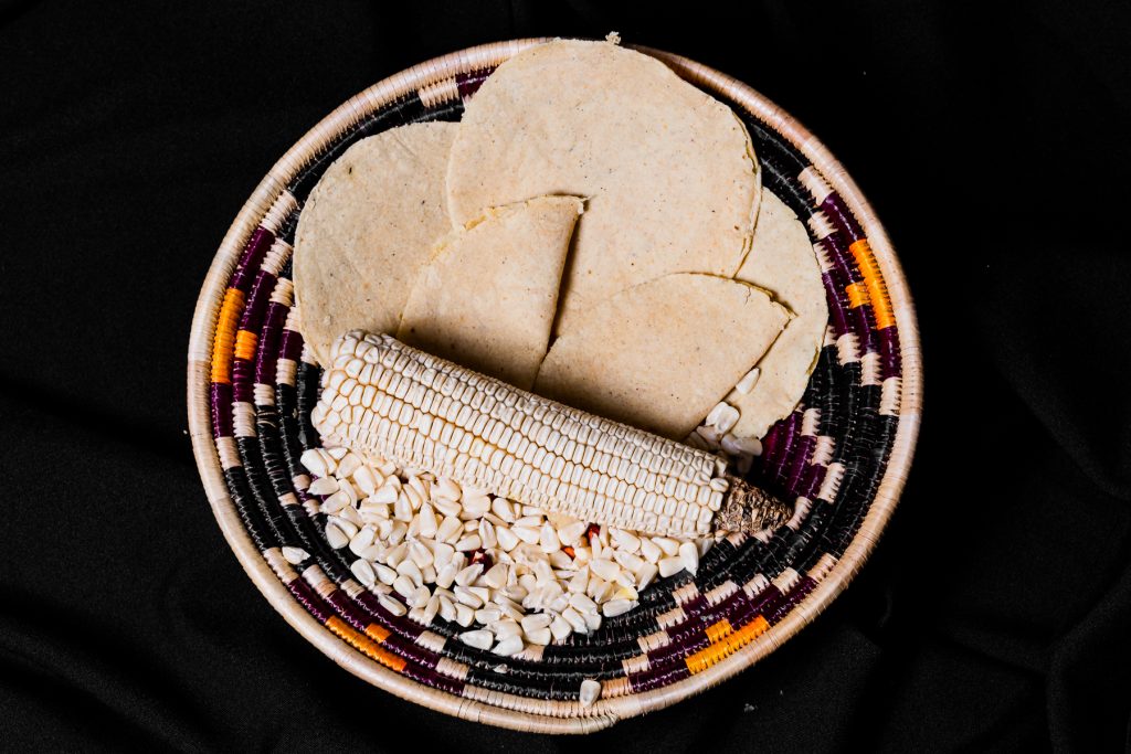 Maize-flour tortillas, a staple food eaten daily in Mexico and across Central America. (Photo: Alfonso Cortés/CIMMYT)
