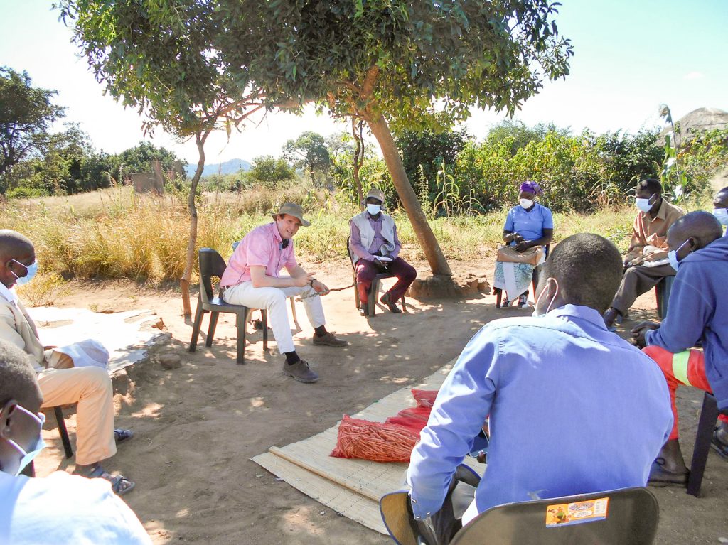 Even in times of COVID-19, the work must continue, observing social distancing and using facemasks. Christian Thierfelder outlines trials with farmers in Mwenezi, Zimbabwe.