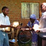 Researchers consult smallholders to test demand for vitamin A-enriched maize in Kenya. (Photo: CIMMYT)