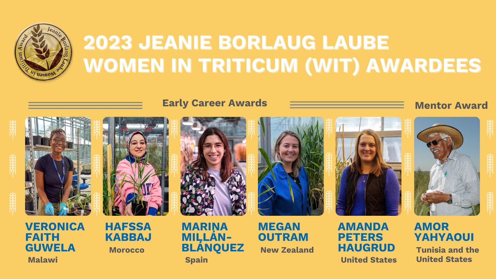 BGRI's 2023 Women in Triticum Awards: Recognizing Early-Career Innovators and Leaders 3