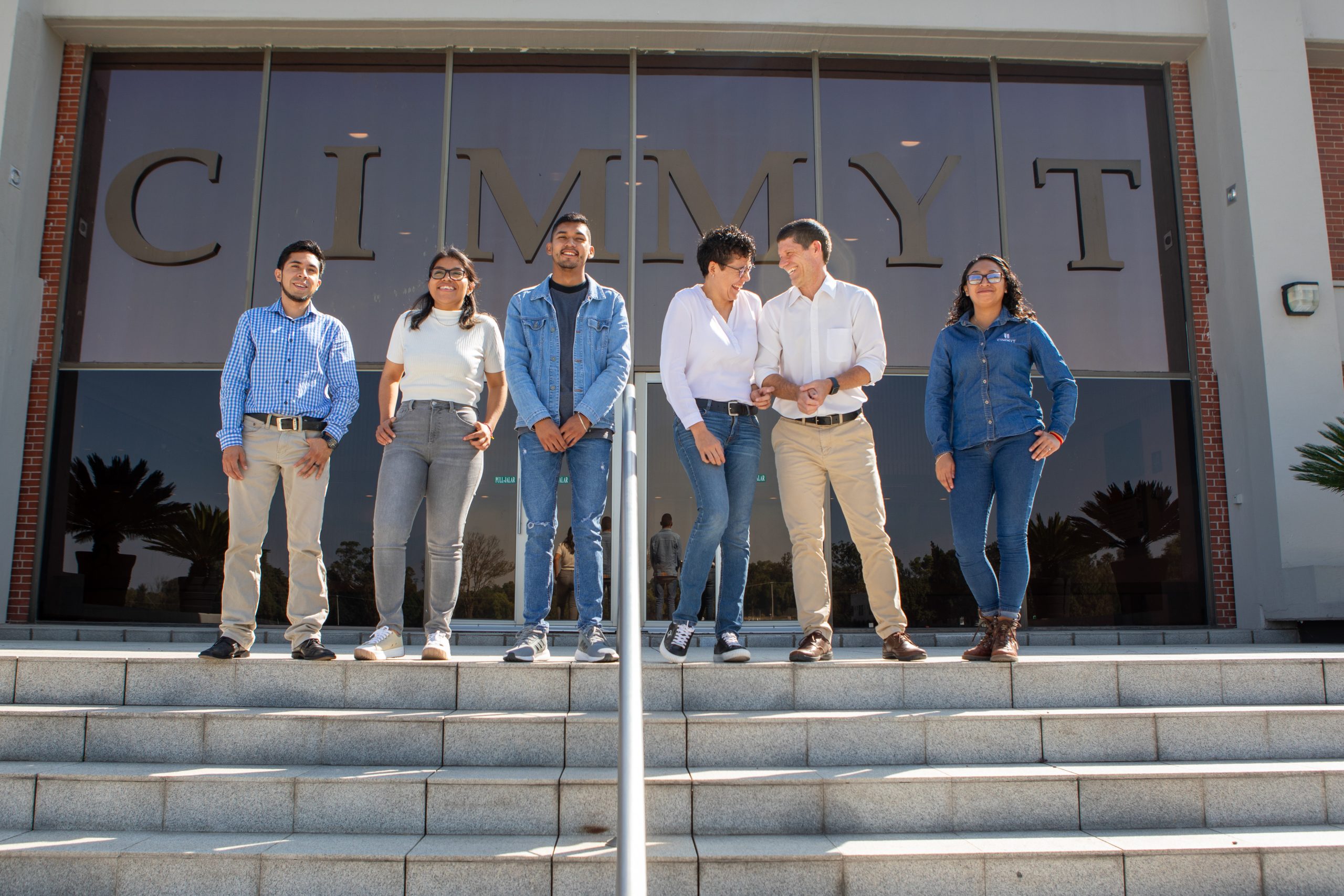 People at CIMMYT image