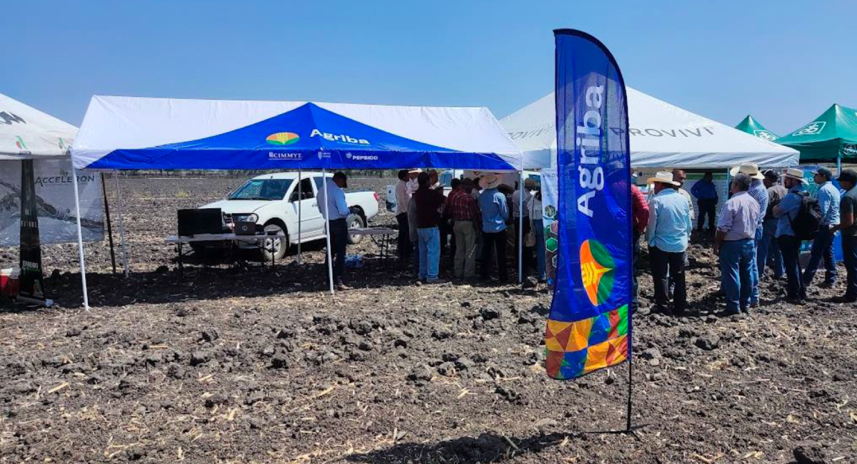 Presentación del proyecto Agriba Sustentable en La Piedad, Michoacán, México. (Foto: Arturo Ortiz)