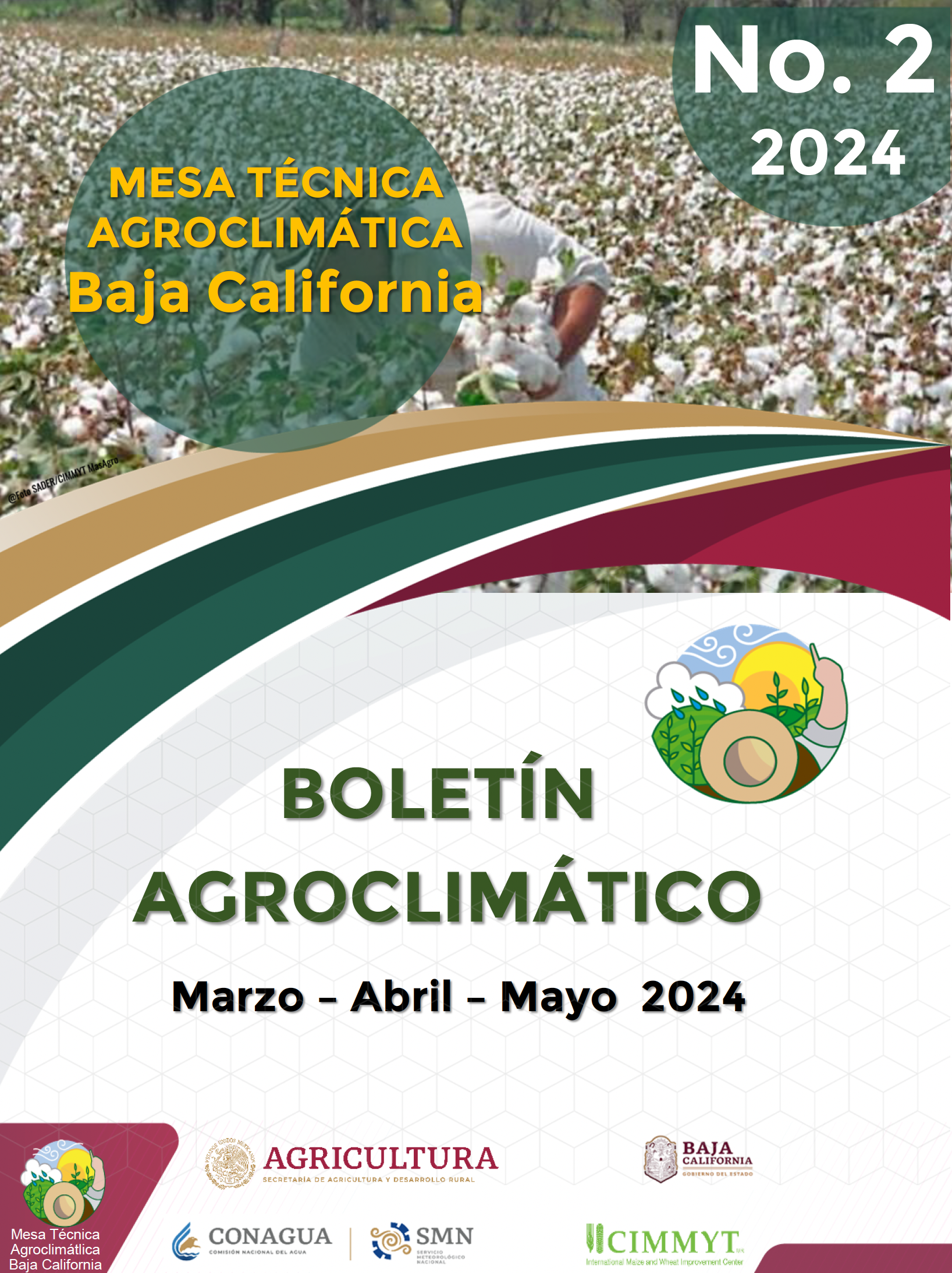 Boletín Agroclimático No. 2 de Baja California.