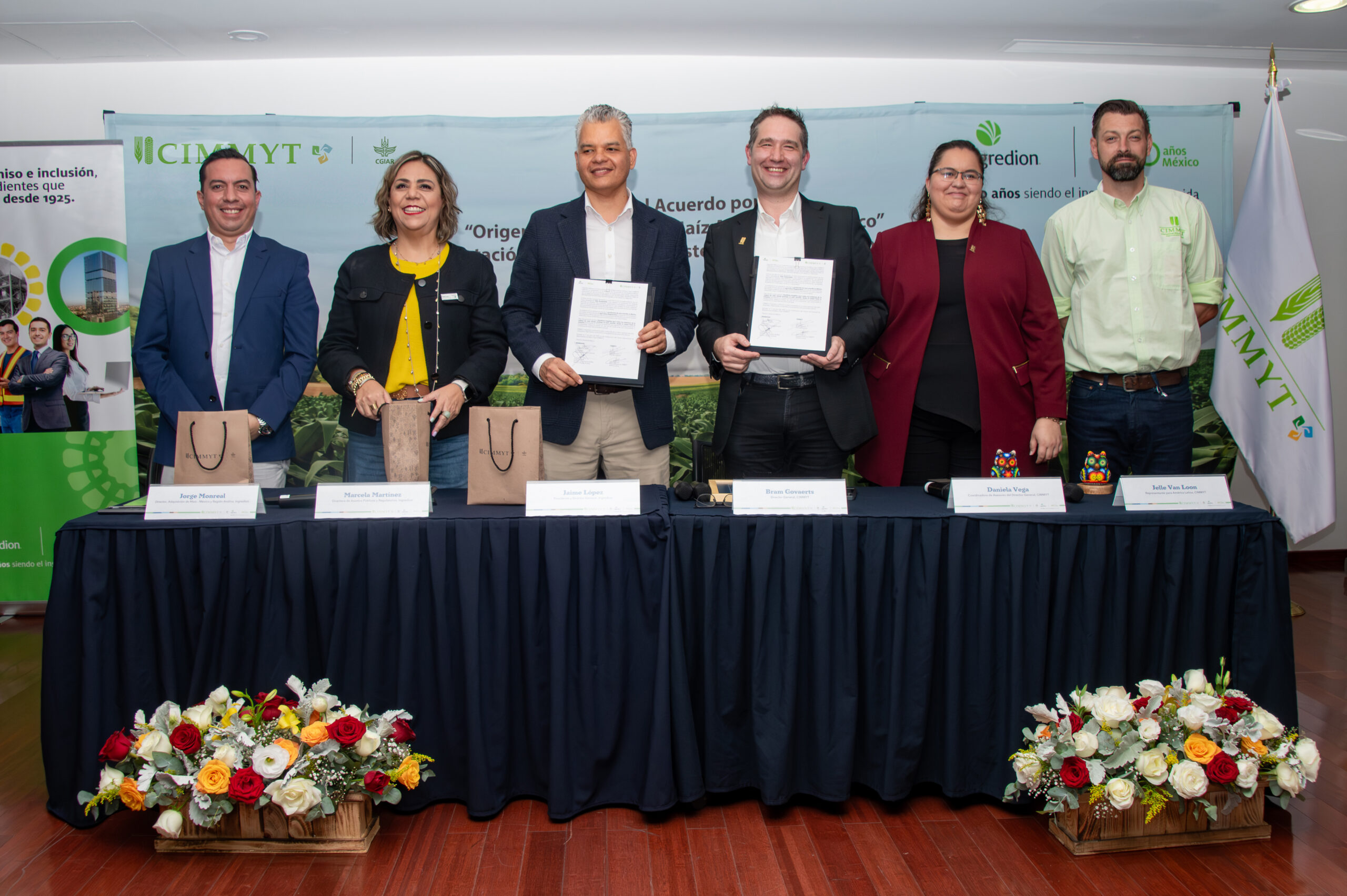 Al renovar este acuerdo por cinco años más, Ingredion refrenda su compromiso con el campo mexicano. (Foto: Gabriela Bracamonte/CIMMYT)