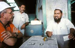  Craig Meisner (left), a CIMMYT wheat agronomist during 1990-2005, contributed significantly to CIMMYT's presence, partnerships, and achievements in Bangladesh.