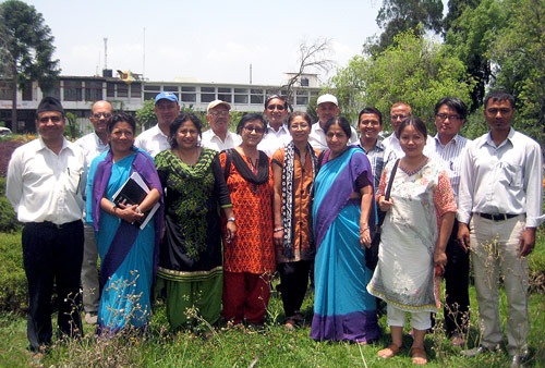 Participants in the workshop hosted by CIMMYT-Nepal.