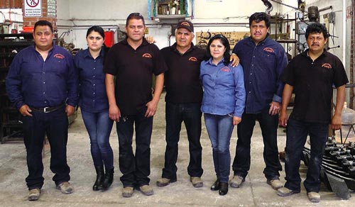 Members of the Sánchez-Gómez family, Sembradoras TIMS. Photo: Luz Paola López Amezcua