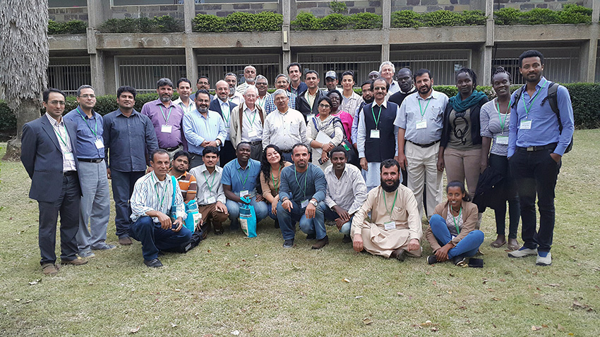 Participants during the training course at KALRO, Njoro. Photo: Sridhar Bhavani.