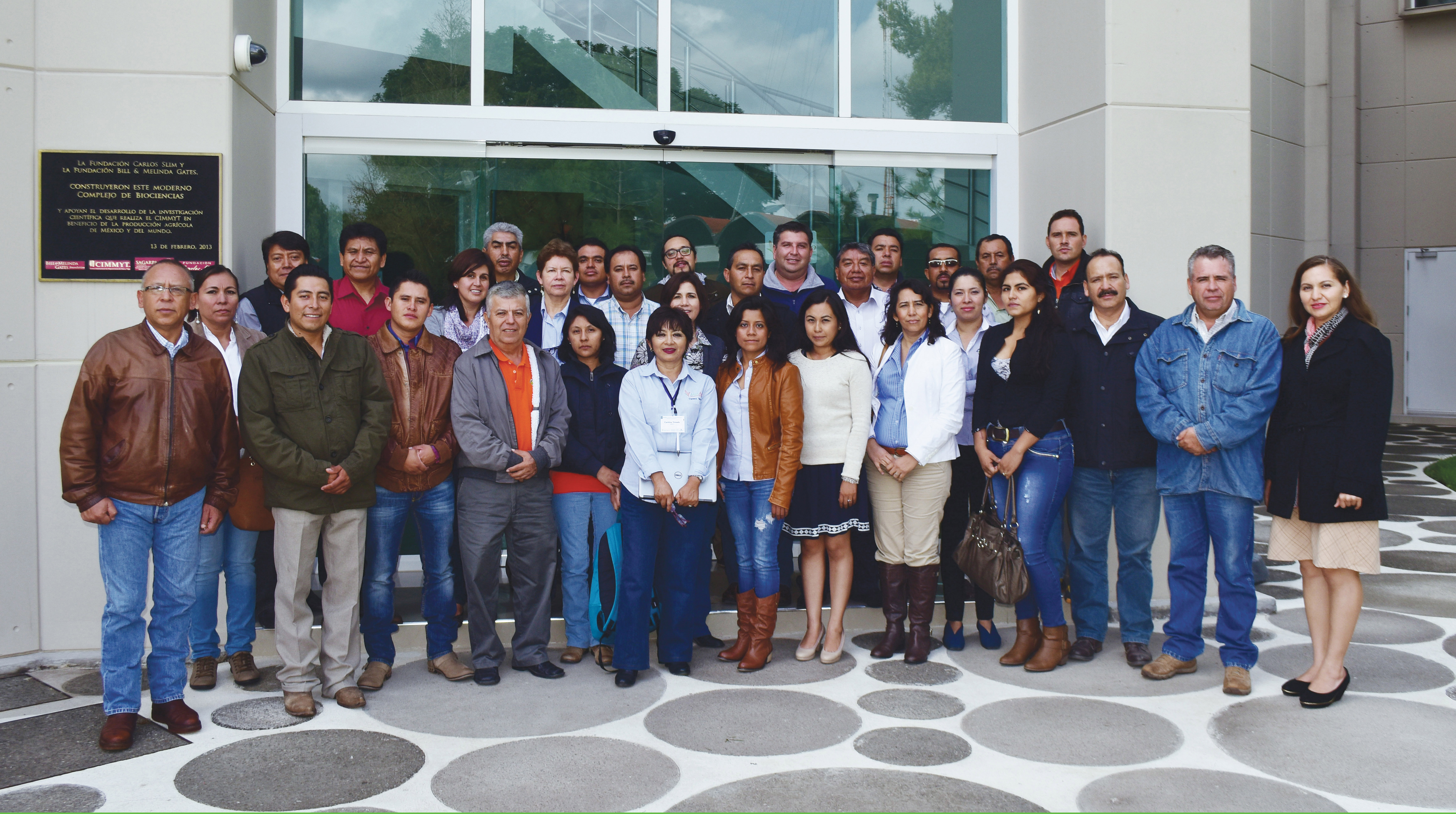 Participants in the maize quality course for seed companies. Photo: Natalia Palacios/CIMMYT.