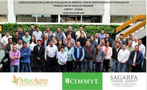 Foto de grupo Curso de Ensayos MassAgro