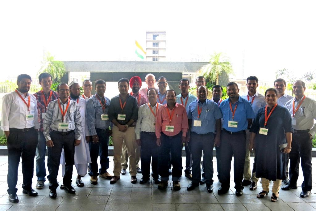 Participants in the LCAT training in New Delhi, India. Photo: Ashwamegh Banerjee/CIMMYT