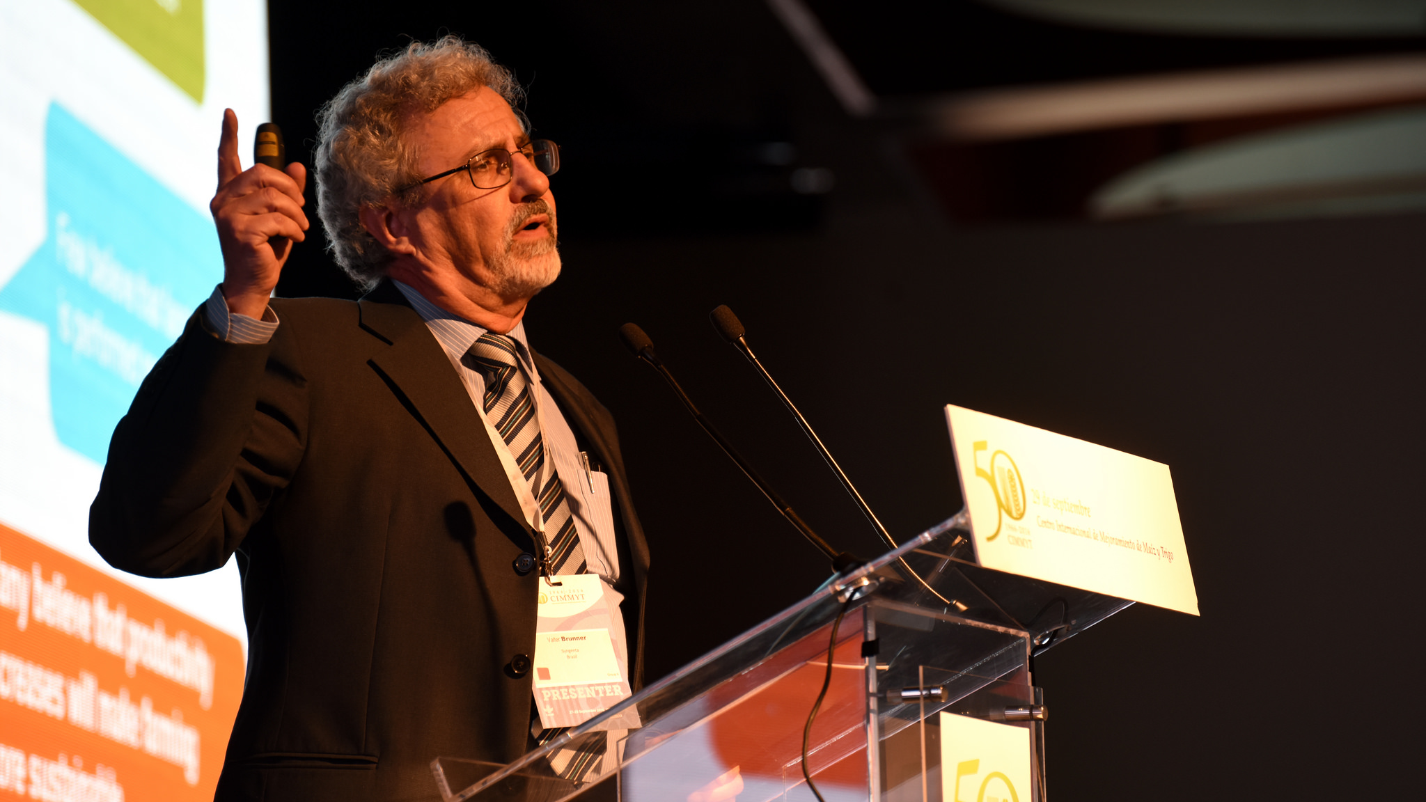 Valter Brunner, Syngenta's Corporate Affairs Director for Latin America. Photo: CIMMYT
