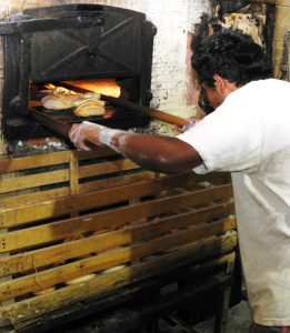 In addition to packaged commercial breads, small individual loaves prepared daily in neighborhood bakeries are standard fare in Mexico. Photo: Mike Listman/ CIMMYT