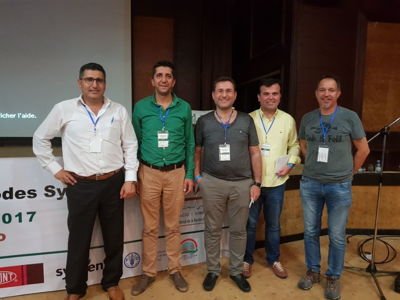 Turkish delegates at the 6th International Cereal Nematode Symposium. Photo: Abdelfattah Dababat/ CIMMYT