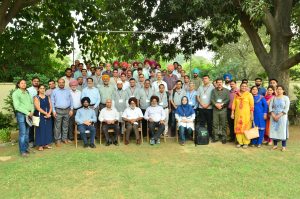 Group photo at the “Advanced Course on Conservation Agriculture.” Photo: BISA/Singh, L.K.