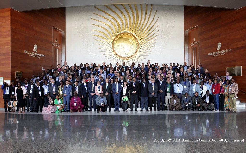 The conference organized by the Fall Armyworm R4D International Consortium attracted the interest of a large group of participants. (Photo: African Union Commission)